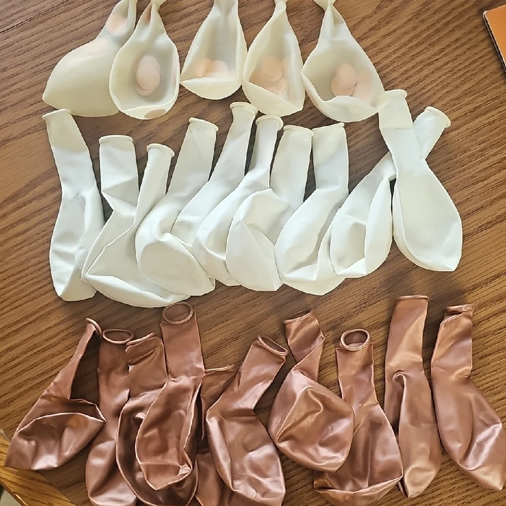 20TH BIRTHDAY Rose Gold Birthday Party Decoration Set